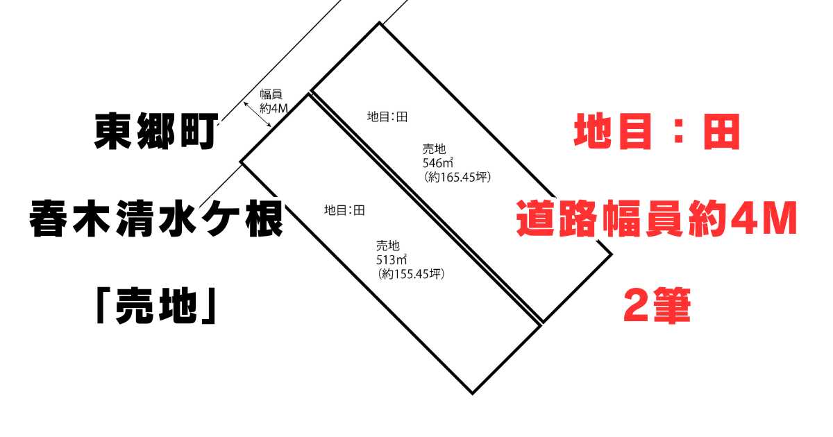 東郷町春木清水ケ根Ａアイキャッチ